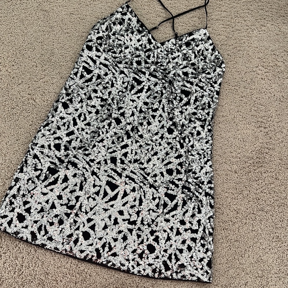 Sequin Mini Dress
